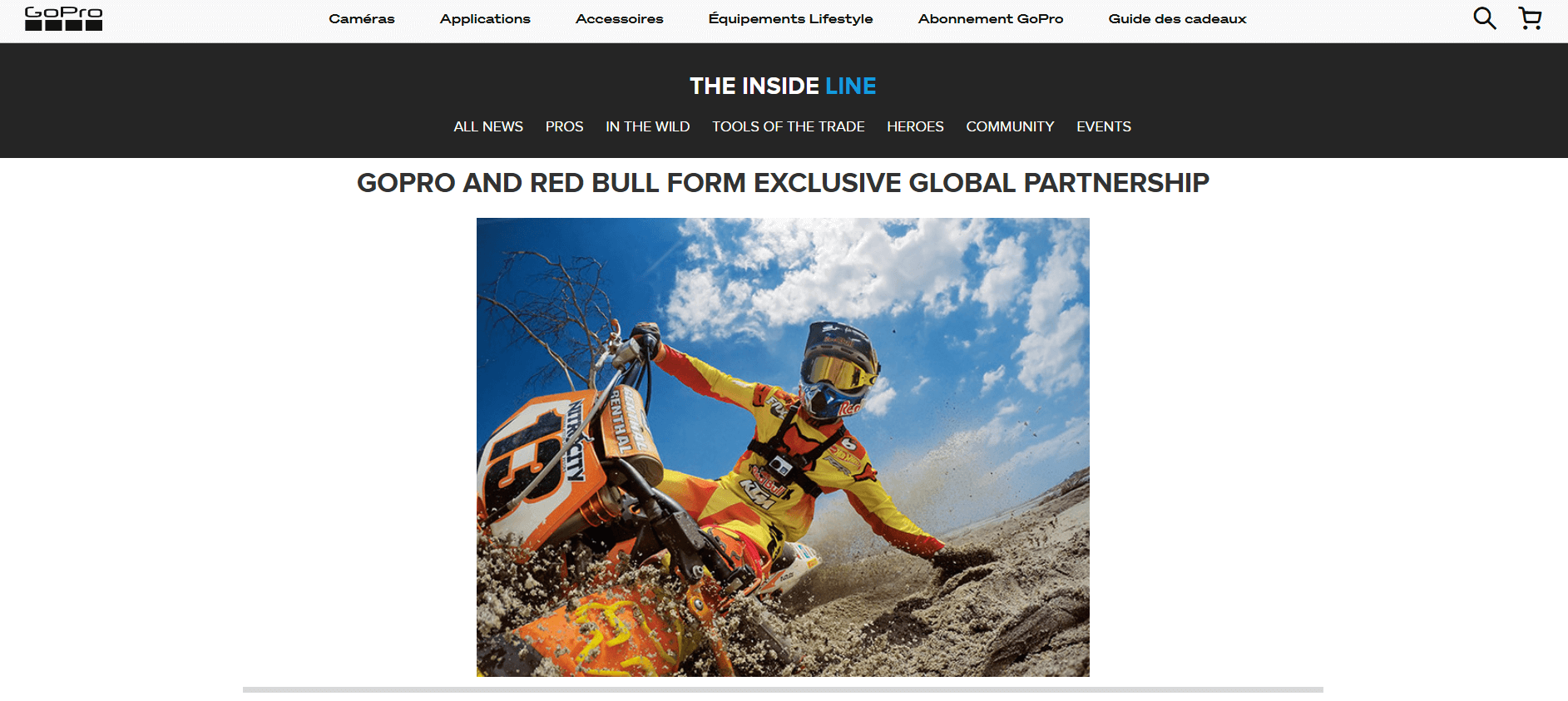 Example of co-branding: GoPro and Red Bull