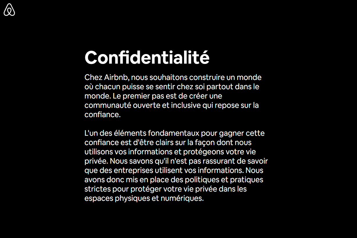 Exemple d'entreprise à mission : Airbnb