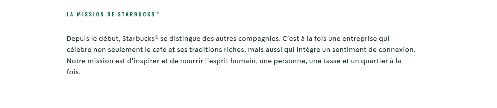 Exemple d'entreprise à mission : Starbucks