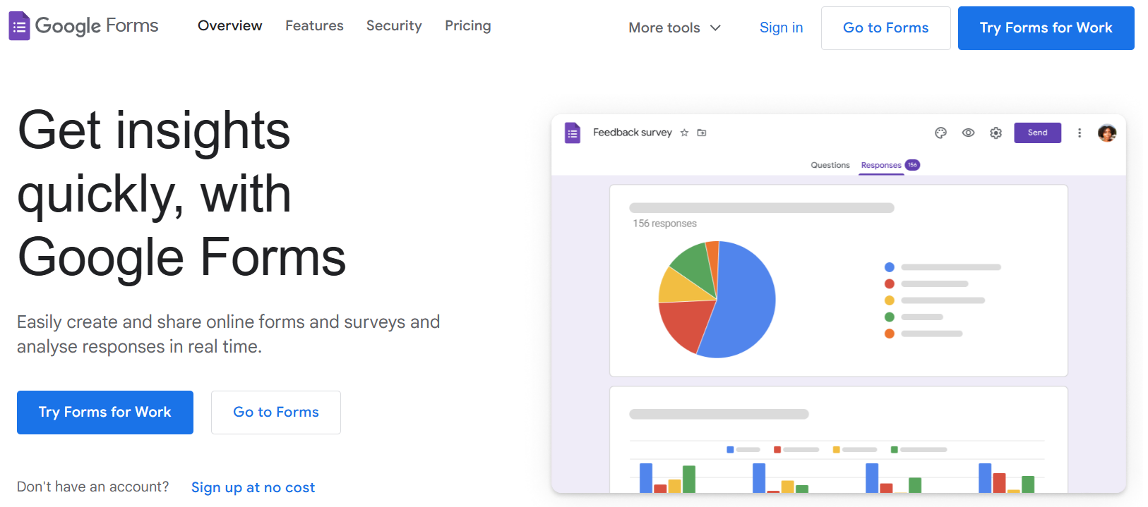 Best online form generators: Google Forms