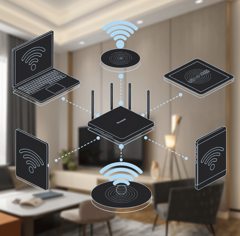 Illustration du WiFi