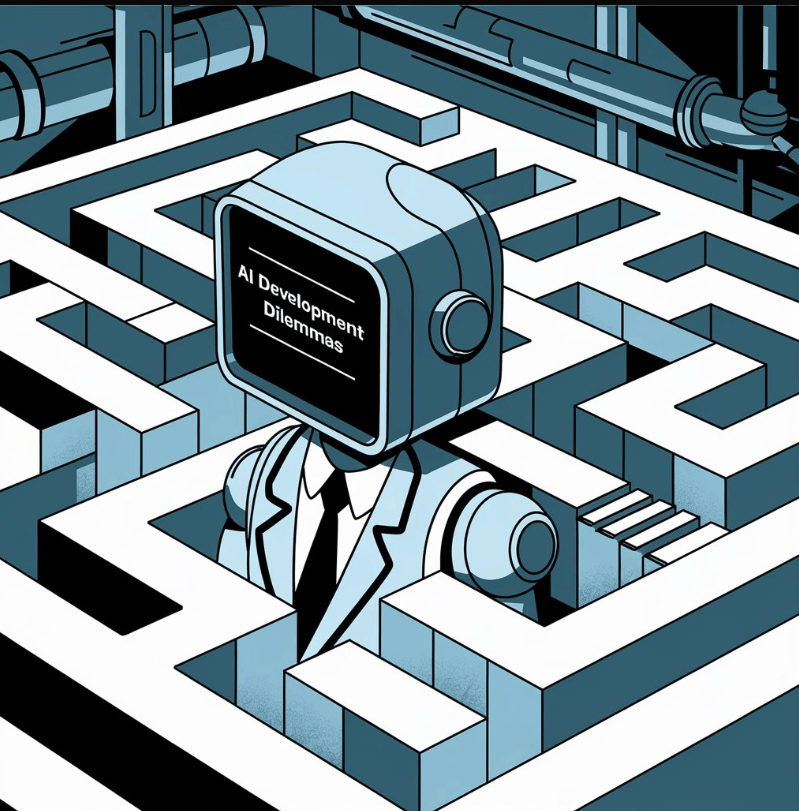 Robot in a labyrinth