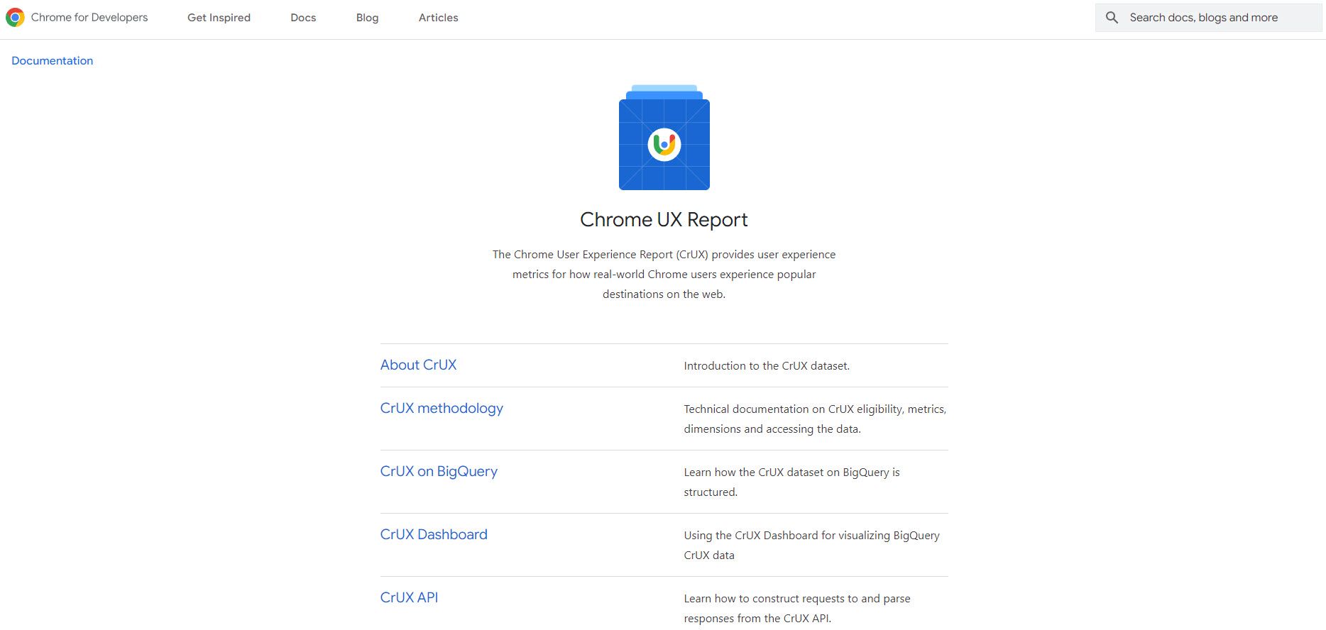 Outils pour mesure le LCP : Chrome User Experience Report