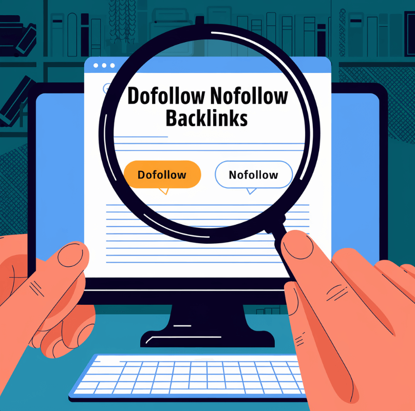 Illustration liens dofollow / nofollow