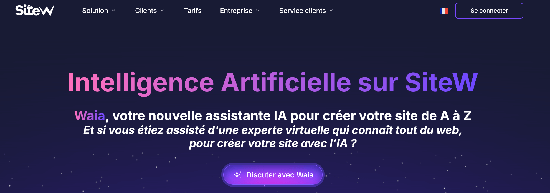 Site web IA