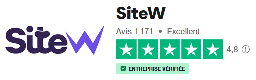 Avis clients de SiteW sur Trustpilot