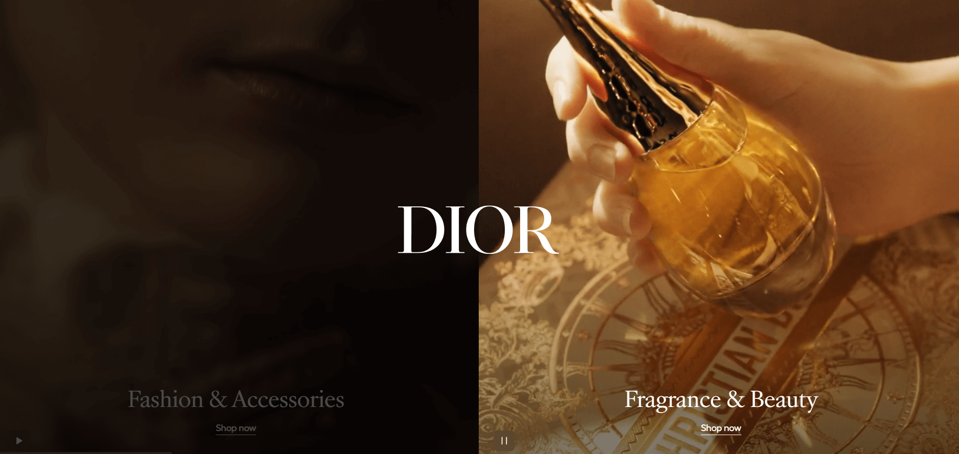 Tendances webdesign 2025 : Dior