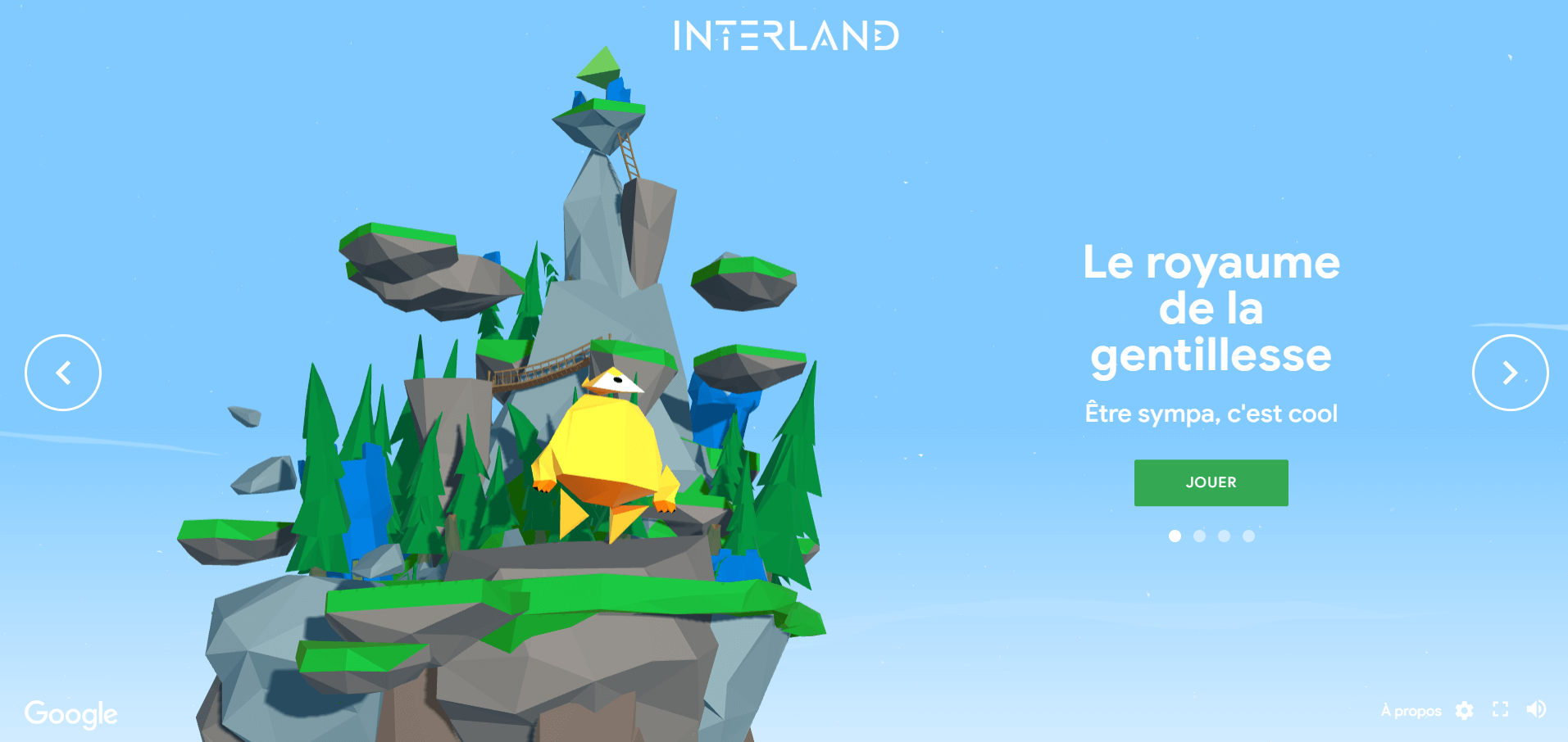 Gamification sur Interland