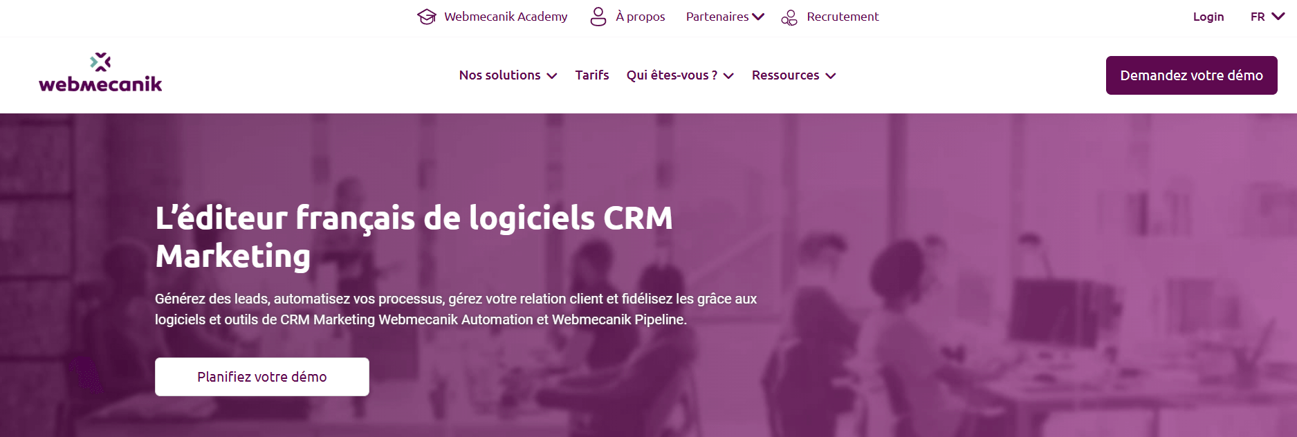 Outil de marketing français, Webmecanik