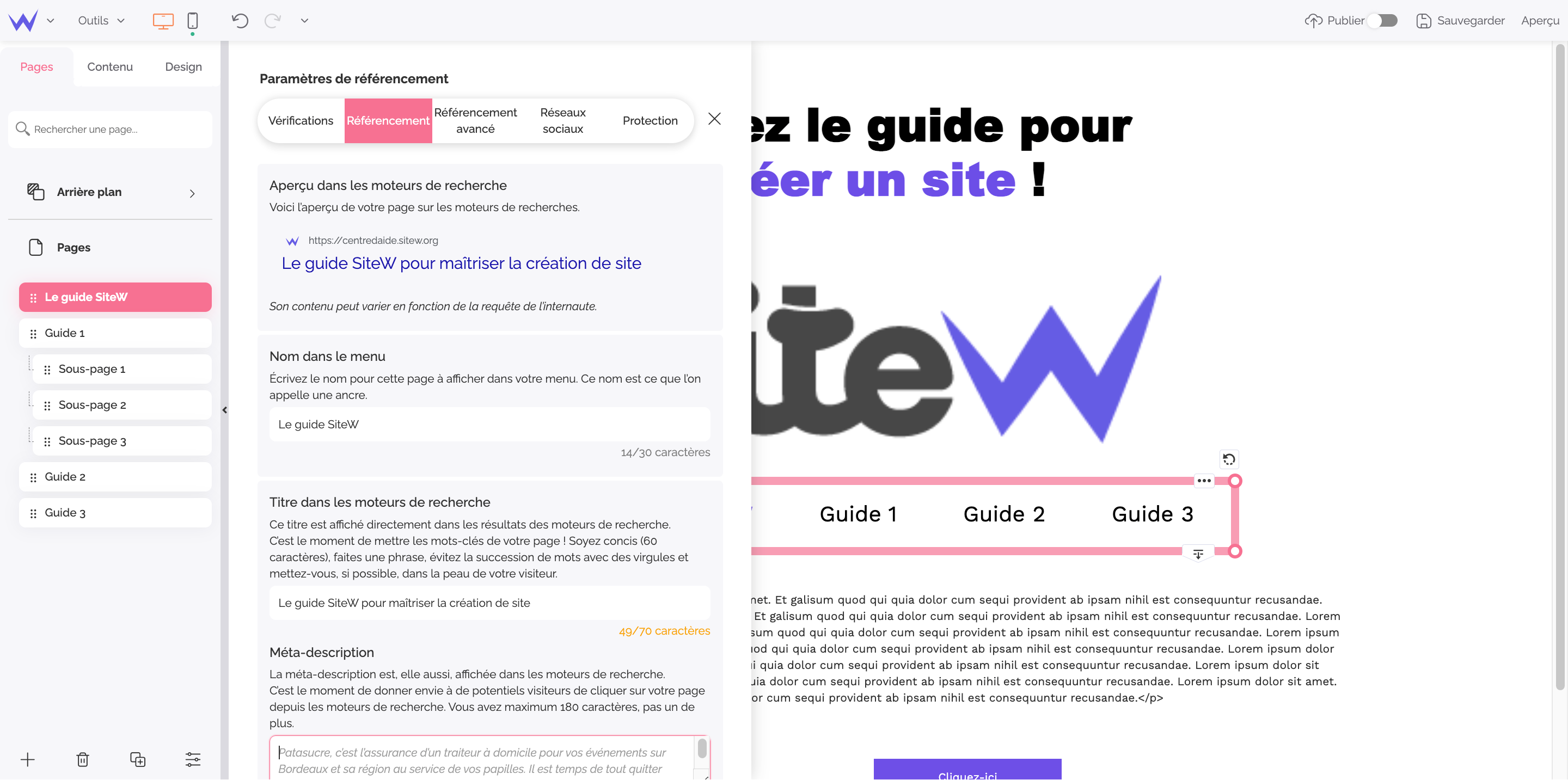 Comment Modifier Les Textes De Son Site Internet Sitew